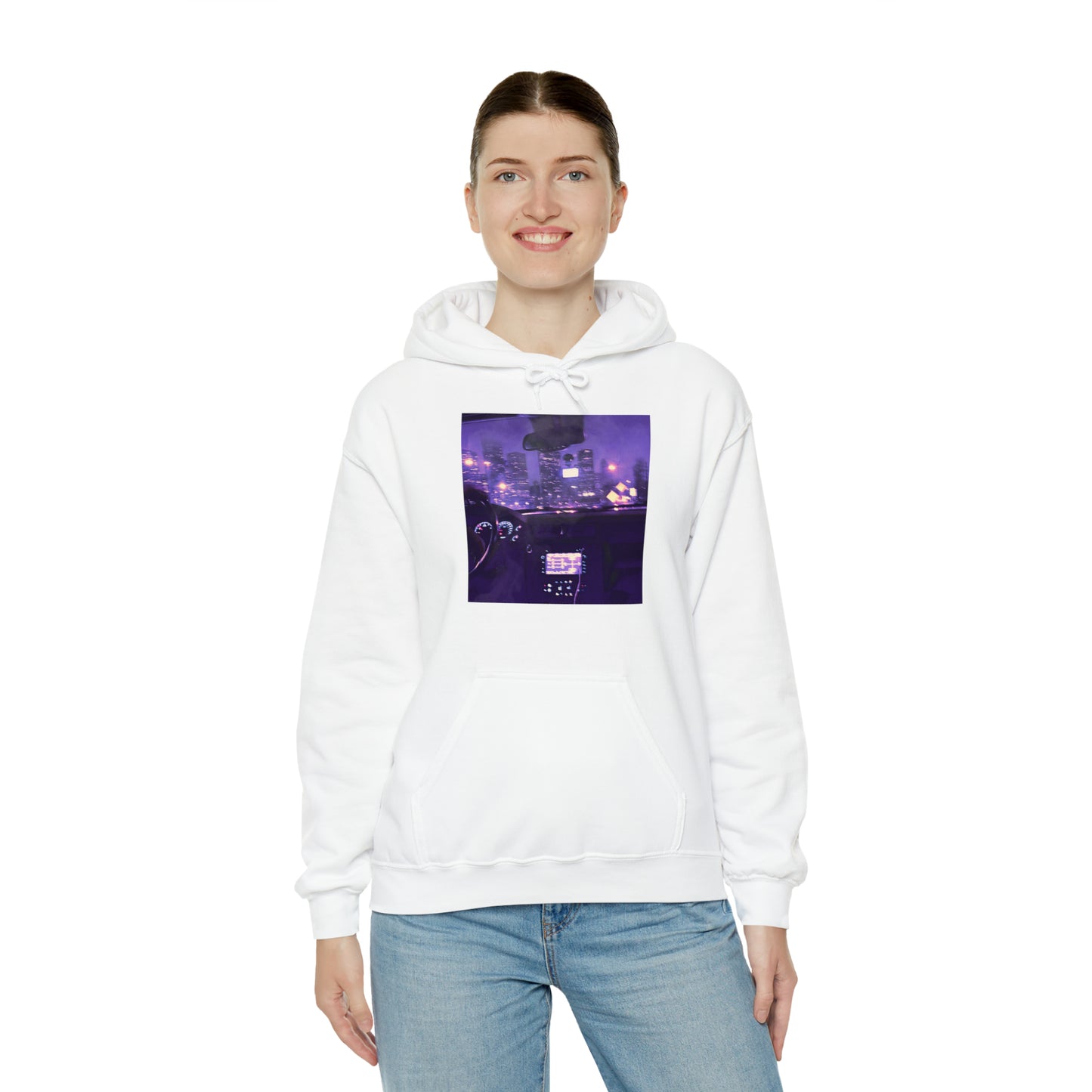 Late night Unisex Heavy Blend™ Hooded Sweatshirt