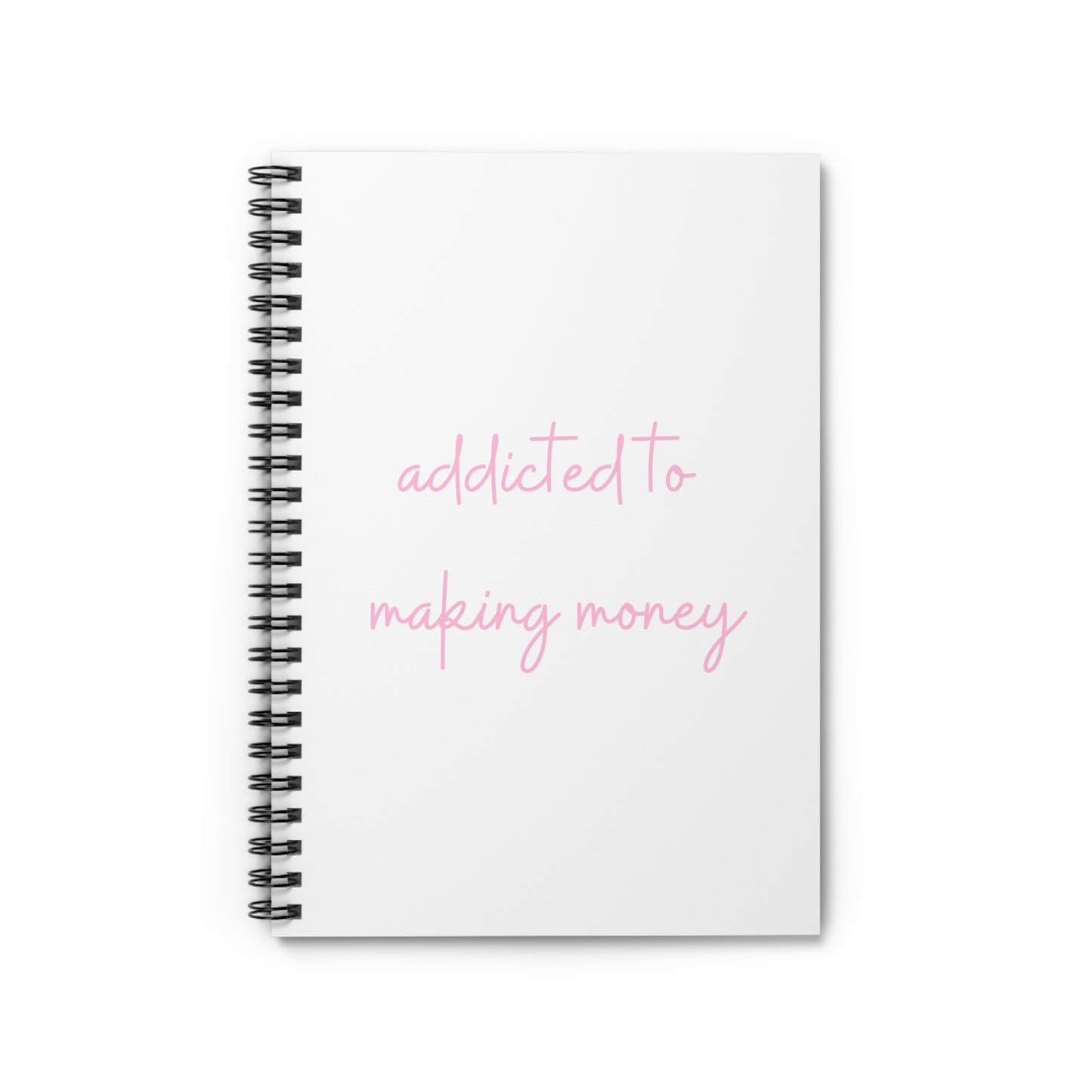 Money Spiral Notebook - Ruled Line