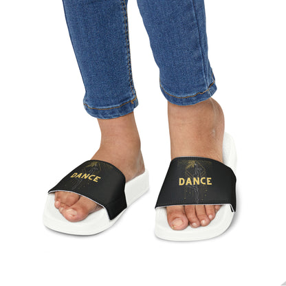 Dance Youth PU Slide Sandals