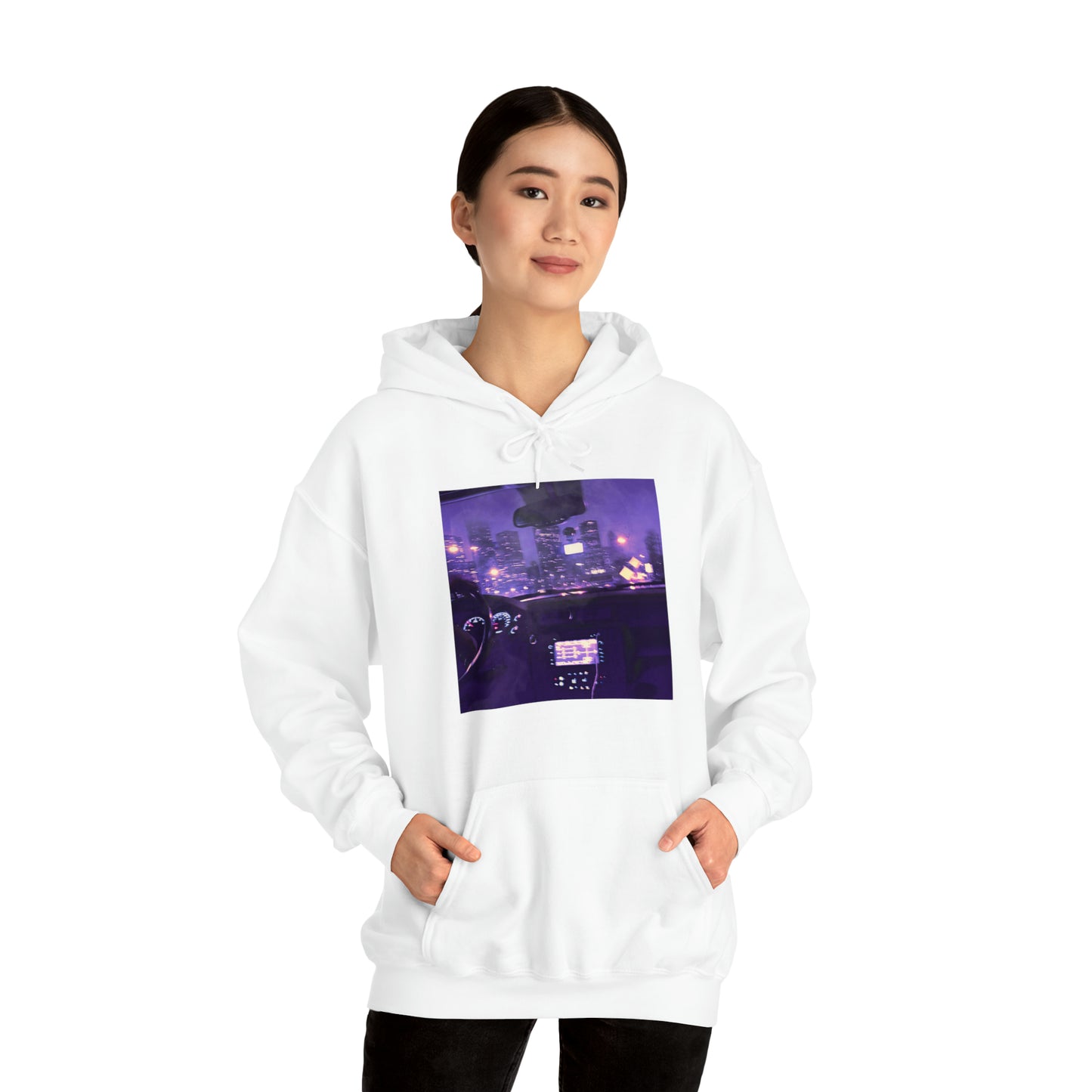 Late night Unisex Heavy Blend™ Hooded Sweatshirt