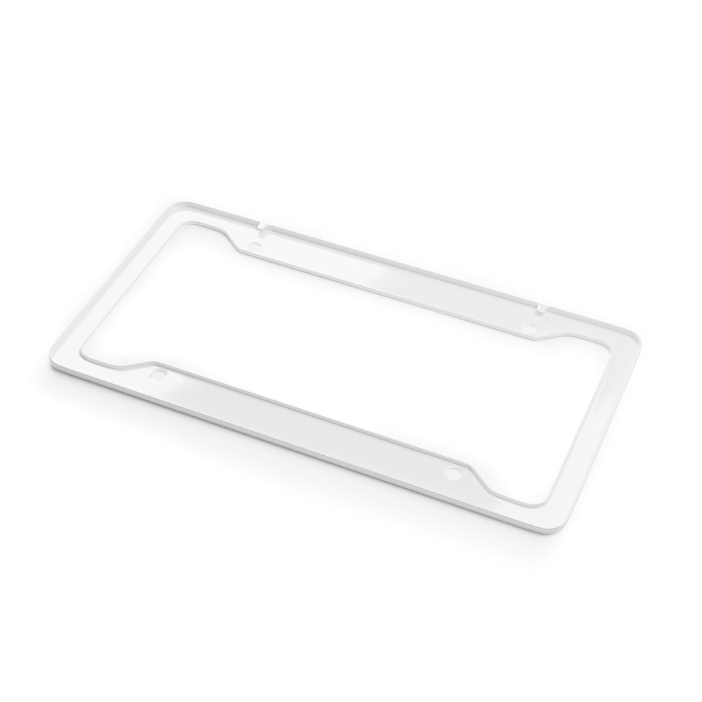 Acrylic Paint (Printed Pattern) License Plate Frame