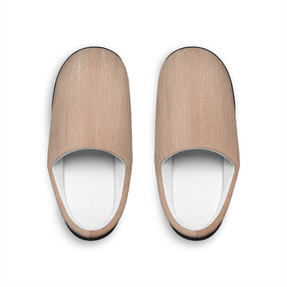 Wooden Styled Men's Indoor Slippers