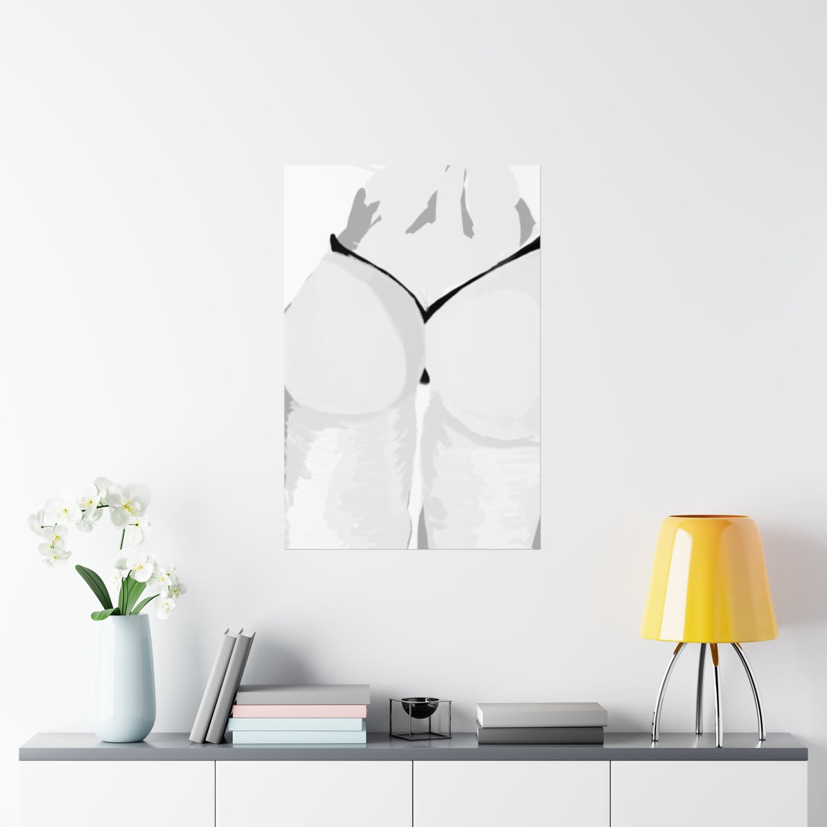 Big Booty Premium Matte Vertical Poster