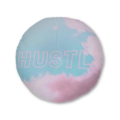 Hustle Tufted Floor Pillow (Round)