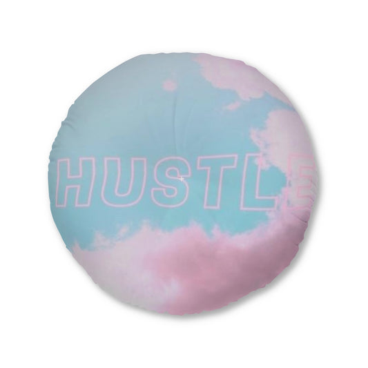 Hustle Tufted Floor Pillow (Round)