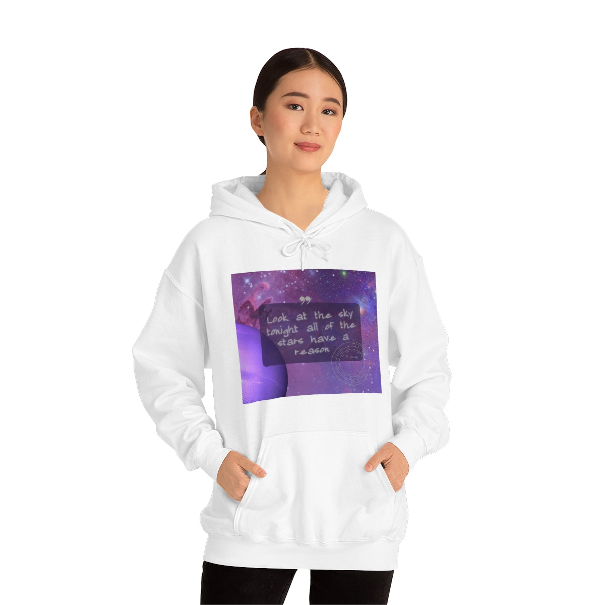 Lil Peep Quote Unisex Heavy Blend™ Hooded Sweatshirt