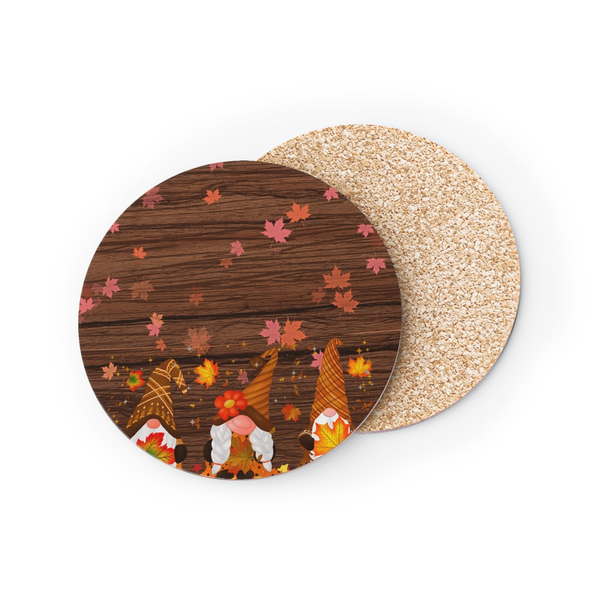 Fall Inspired Gnomies Coasters