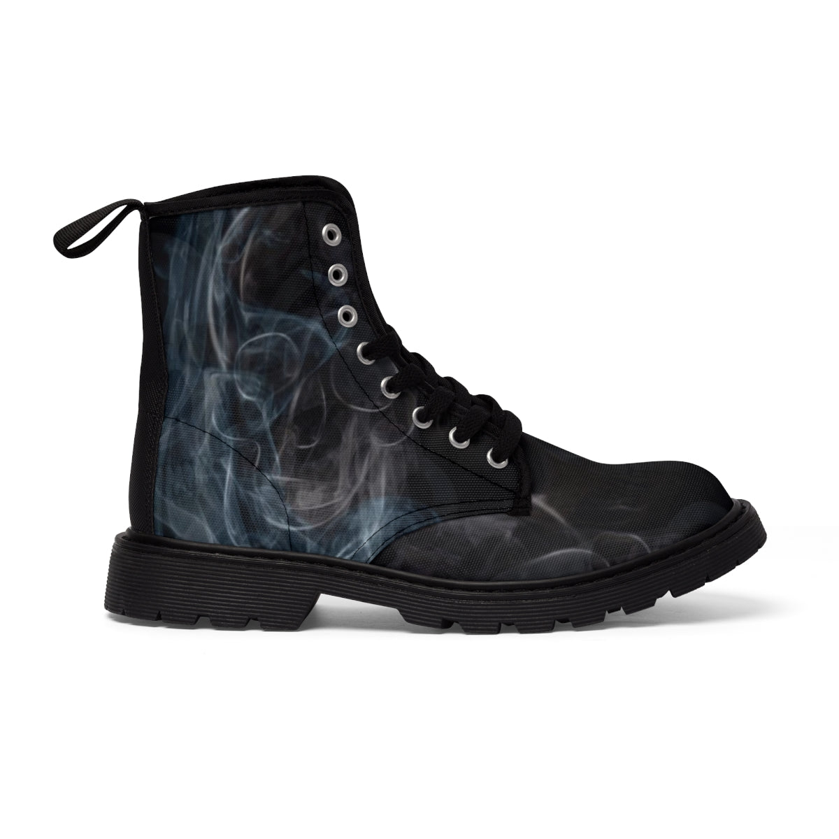 Smokey Skull Men's Canvas Boots