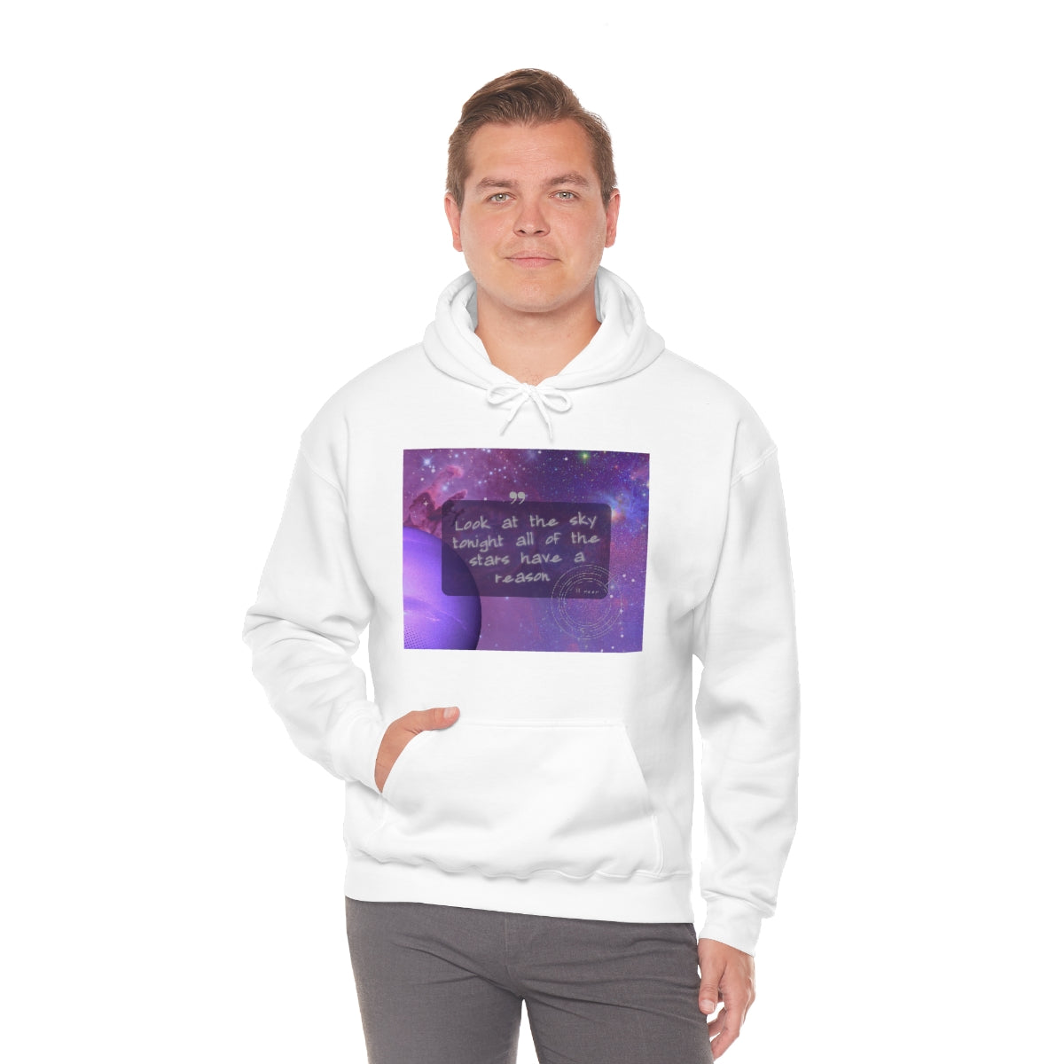 Lil Peep Quote Unisex Heavy Blend™ Hooded Sweatshirt