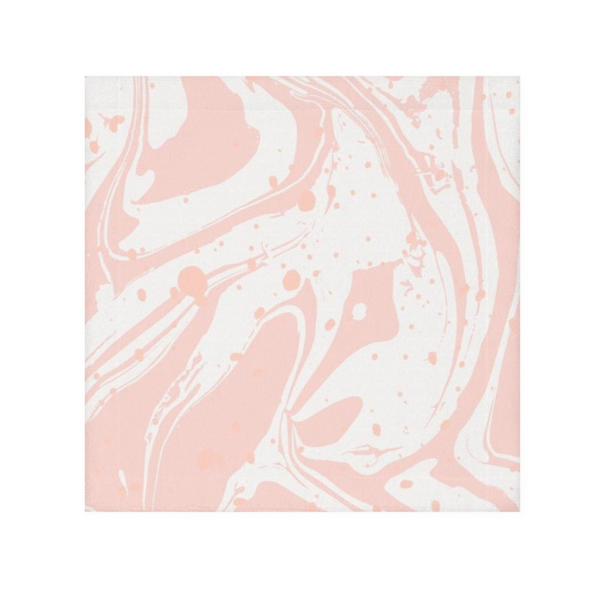 Pink Marble Splat Face Towel