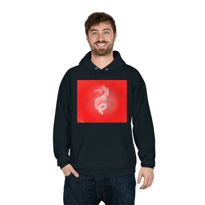 Red Dragon Unisex EcoSmart® Pullover Hoodie Sweatshirt