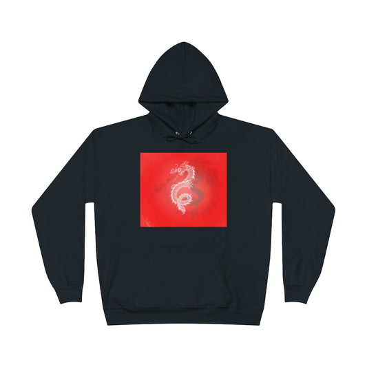 Red Dragon Unisex EcoSmart® Pullover Hoodie Sweatshirt