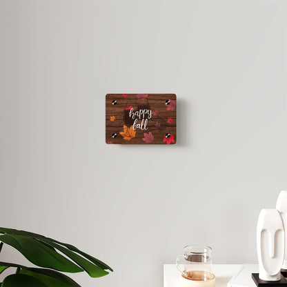 Happy Fall Acrylic Wall Art Panel