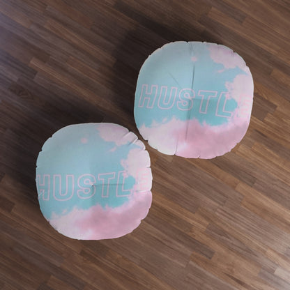 Hustle Tufted Floor Pillow (Round)