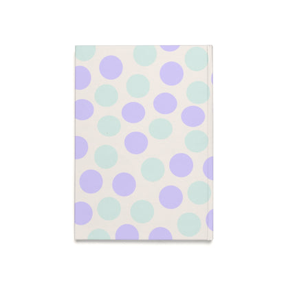 Polka Dotted Hardcover Journal (A5)