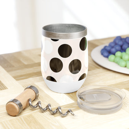 Polka Dots Chill Wine Tumbler