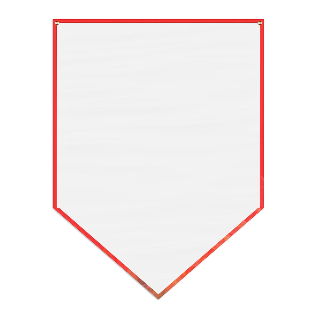 Red Dragon Pennant Banner