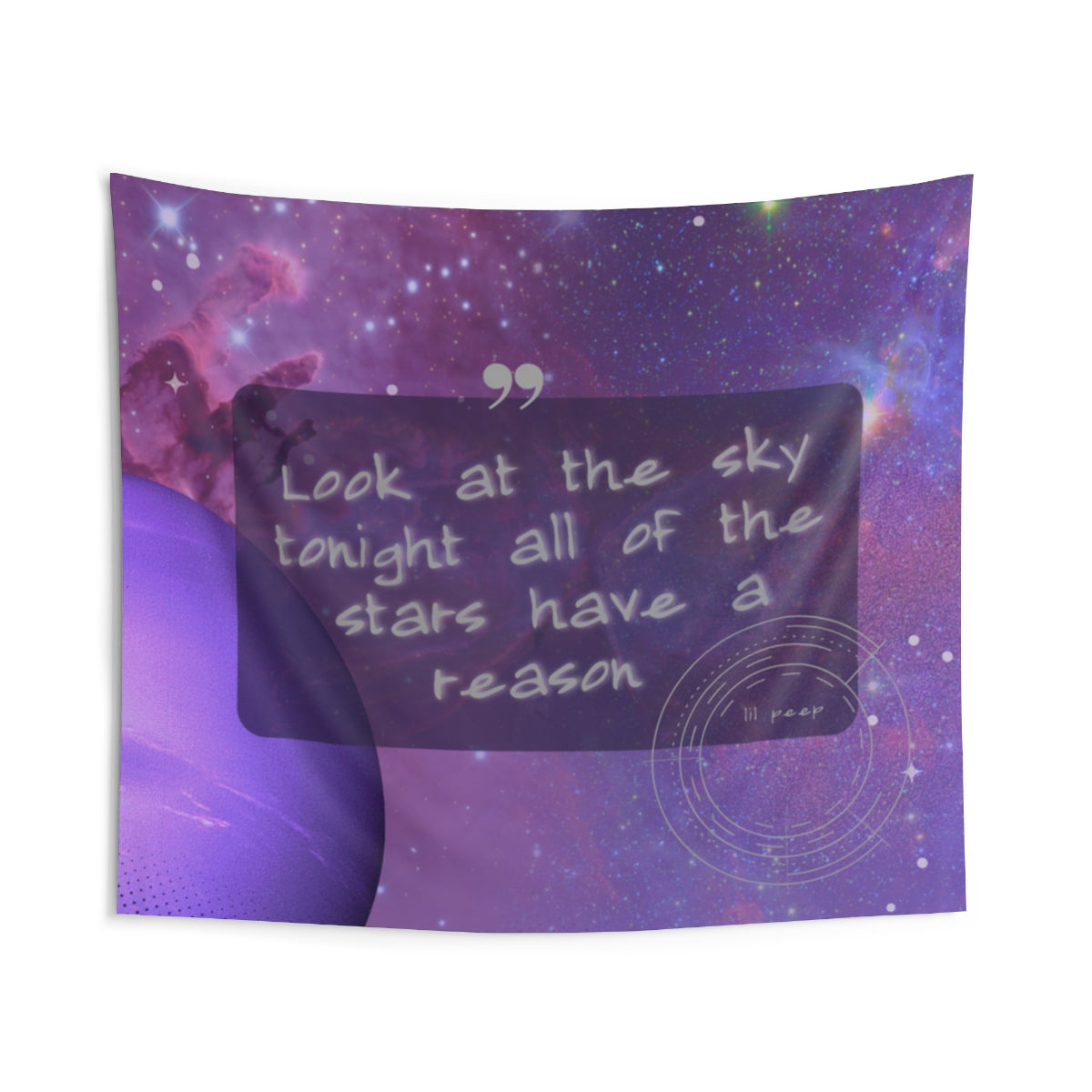 Lil Peep* Indoor Wall Tapestry