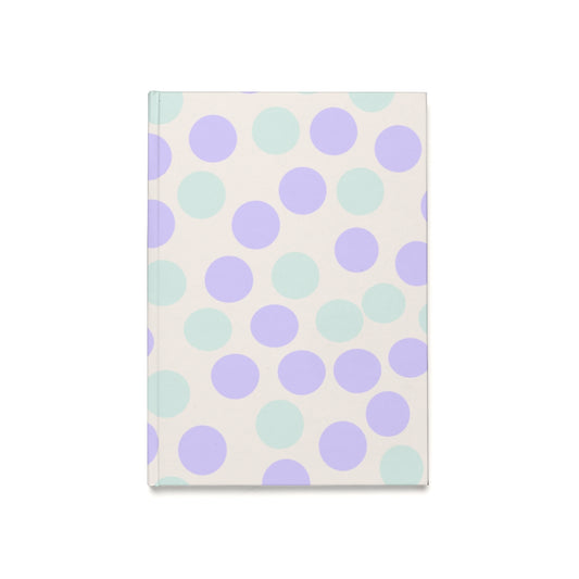 Polka Dotted Hardcover Journal (A5)