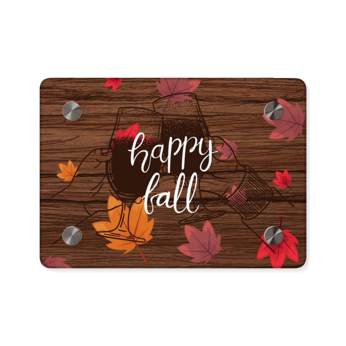 Happy Fall Acrylic Wall Art Panel