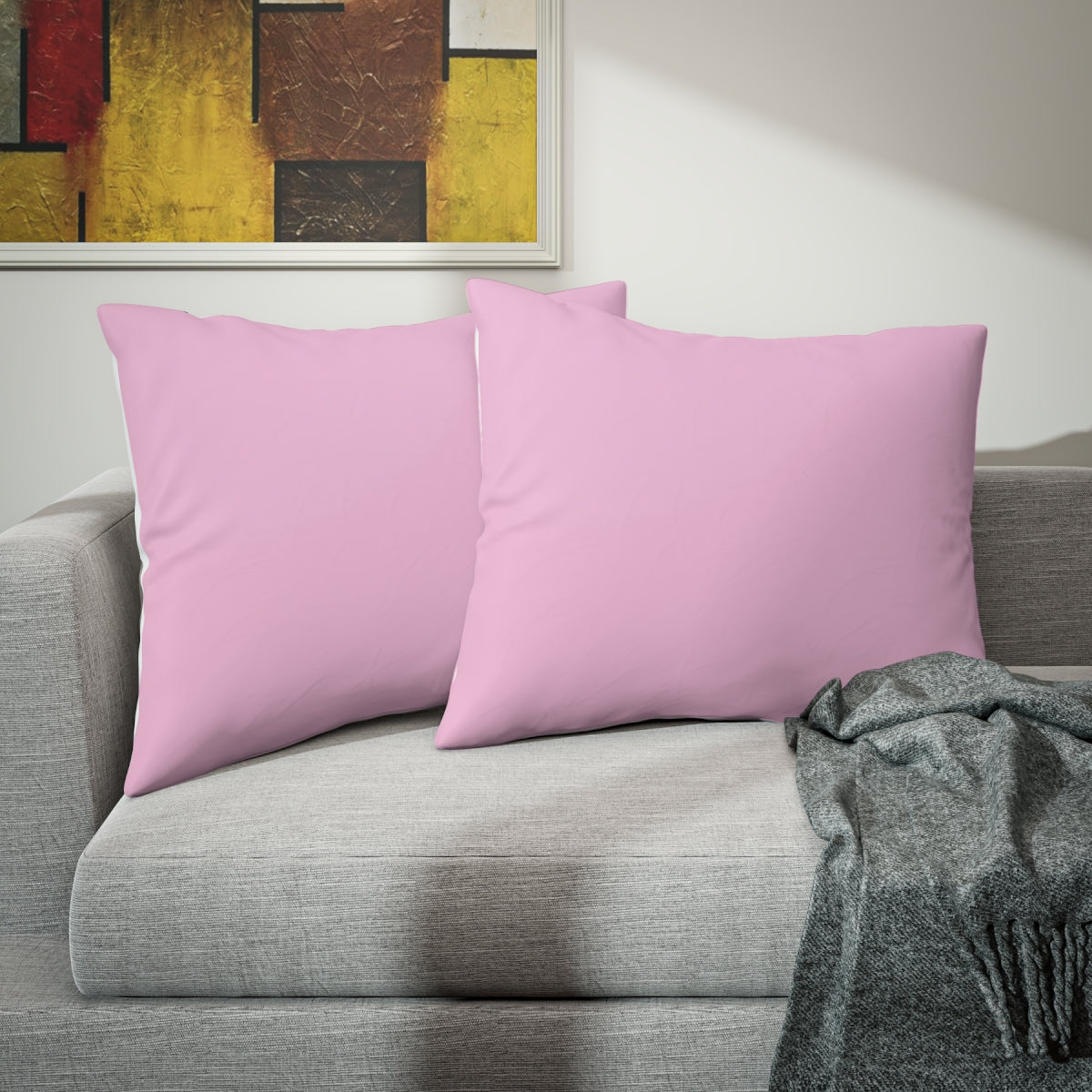 Pink Pillow Sham