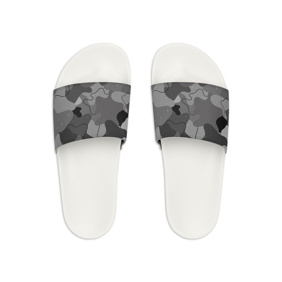 Weird Camo Youth Slide Sandals