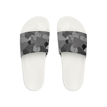 Weird Camo Youth Slide Sandals